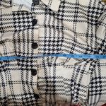 SheIn Fitted Long Sleeve Plaid Houndstooth Shirt Dress Sz S Photo 3