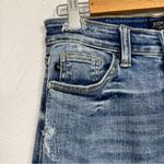 Judy Blue  High Rise Cropped Wide Leg Jeans Womens 27 Distressed Celeste Denim Photo 1