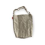 Benefit cosmetics large organic shoulder bag, tote, New White Photo 2