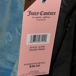 Juicy Couture Blue and Black Velour Pjs Shorts 2 pc Photo 3