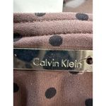 Calvin Klein  Swimwear‎ Brown Polka Dot Bikini Set 34D Photo 9