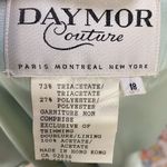 Vintage Daymor Couture Beaded Blazer Lady Jacket Single Button Pastel Mint 16 Green Photo 8