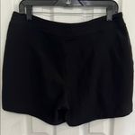 High Waist Black Shorts with Classic Design Size 8 Photo 1
