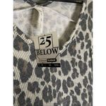MTS Boutique Leopard Print Short Sleeve Tunic Top Size Large NWT Black Photo 4