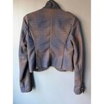 American Eagle  Outfitter XS Plaid Wool Military Style Jacket Photo 2