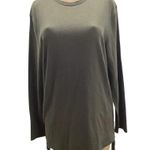Original Use  Size Medium Longline Olive Green Side Slit with Ties Top. New Photo 0
