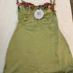 Princess Polly Kenzie mini dress in green Photo 2