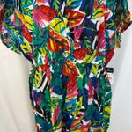 Ralph Lauren New LAUREN  Women's‎ 3X Swim Cover Up Dress Multicolor Leaf Print Photo 2