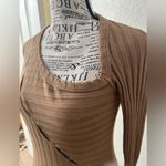 Cotton Citizen CAPRI CUT OUT DRESS - Java color size Medium Photo 5