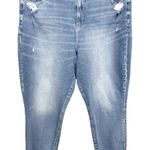 American Eagle  Plus‎ Size 20 Dream Jeans Super High Rise Jegging Distressed 262 Photo 0