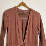 Old Navy Long-Sleeve Cropped French-Terry Utility Jumpsuit Photo 7