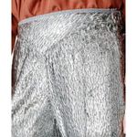 Forte Forte Encanto Fil Coupe Lurex Flare Pants Estrella Silver Womens Size 00 U Photo 6