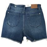 Judy Blue  High Walst V-Front Denim Shorts Shield Pockets The Samara Size Medium Photo 3