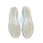 Lilly Pulitzer White Canvas Abigail Mule Sneaker Gold Pave Grommets Size 8 Photo 6