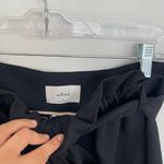 Aritzia Aritiza Wilfred Black Paperbag Belted Shorts Photo 3