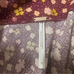 Free People IRL Floral Skirt in Plum Combo Size 12 Photo 4