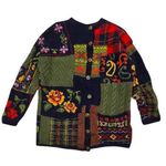 Laura Ashley β
Patchwork Knitted Cardigan w/ Multicolor Floral & Plaid Design β
Photo 0