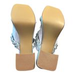 IDIFU‎ Women's Silver Braided Sandals Size 9.5 Photo 4