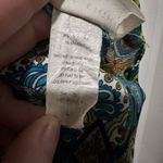 Level 8 boho maxi skirt stretch green paisley L y2k 90s travel hippie fold over Size L Photo 2