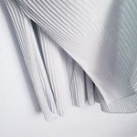 ZARA  Muted Seafoam Pleated Off The Shoulder Midi Dress Photo 6