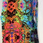 Freedom Rave Wear Colorful Patterned leotard. Blue Photo 1