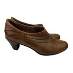 Rockport by Cobb Hill Shoes Womens 11W Brown Leather Comfort Shootie Bootie Size 11 Photo 1