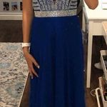 Night Moves Strapless Prom Dress Photo 0