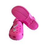 Crocs NWOT  Classic Clog Pink M10 W12 Jibbitz Charms Comfort Water Friendly Photo 3