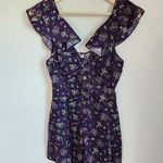Free People Violet Visions Romper Floral Corduroy Size XS Photo 5