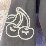 PacSun Playboy by  "Play With Me" Sweatshirt M Black Cream Pullover Crewneck Logo Photo 3