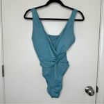 ANDIE The Capri One Piece Swimsuit in Bay Blue Photo 2