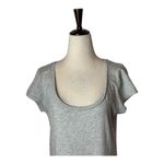 Ralph Lauren Polo  Dress Women Large Gray Cotton Knit Maxi Preppy Athleisure Photo 3