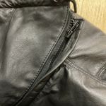 Jacqueline Ferrar i Genuine Leather Size Small Hooded Snap Sleeves Vintage Photo 15