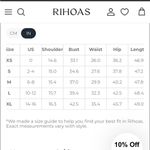 Rihoas Blue V Neck Pleated Button Midi Dress Photo 10