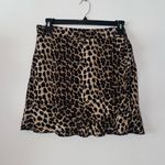 Cheetah print faux wrap skirt Size L Photo 1