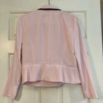 Plaza South Petite Women’s Barbie Pink Blazer Black Outline 10P Photo 1