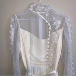 Vintage Wedding Dress 60s 70s Small Petite White Size undefined Photo 2