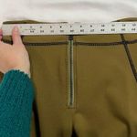 Silence + Noise Green Black Trim Athletic Leggings Photo 6