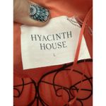 Hyacinth House Tuckernuck orange coral Taryn maxi dress size L NWT Size L Photo 3