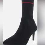 Vince Camuto New Roreeta Heeled Boots Stripe Sock Booties Knit Ankle Boots 8.5 Photo 3