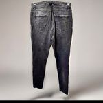 D. Jeans Skinny Size 8 Womens Dark Wash Black Mid Rise Stiletto Jeans Photo 1