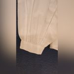 Anthropologie Maeve Lace Cut Arm Elegant White V-Neck Women’s Blouse Size 0 Photo 8