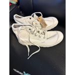 Palladium Pampa Boots Womens White Canvas High Top Lace Up Casual Shoes NIB 9 Photo 3