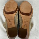 Joie  Suede Rare Peep Toe Ankle Boots‎ Block Heel Tan Beige Shoes Sz 39 US 9 Photo 9