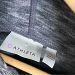 Athleta  Space Dye Cowl Neck Pullover Grey Women’s XS Activewear Running Photo 3