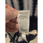 Madewell Women's L Indigo Tie-Dye Shibori Striking Hoodie Sweatshirt Navy Blue Photo 7