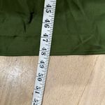 ZARA  green satin effect midi dress jewel straps Photo 8