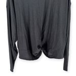Old Navy Cloud 94 Soft Long-Sleeve Twist-Front Top in Blackjack NWT size 3X Photo 2