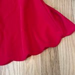 Lulus Red Scallop Dress Photo 3