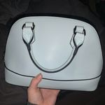 Adorable Leather Handbag Blue Photo 0